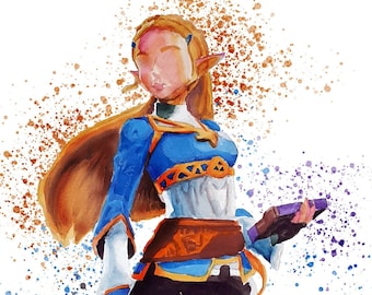 Princess Zelda Print