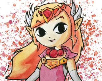 Princess Zelda Print