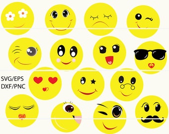 Download Emoji birthday svg | Etsy