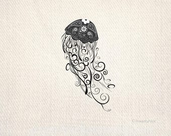Download 24 Jellyfish Mandala Svg Free Images Free Svg Designs Download Free Svg Files