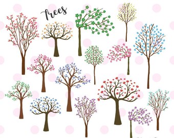 Tree Svg Tree Sticker Tree Clipart Tree Vinyl Decal Svg Etsy