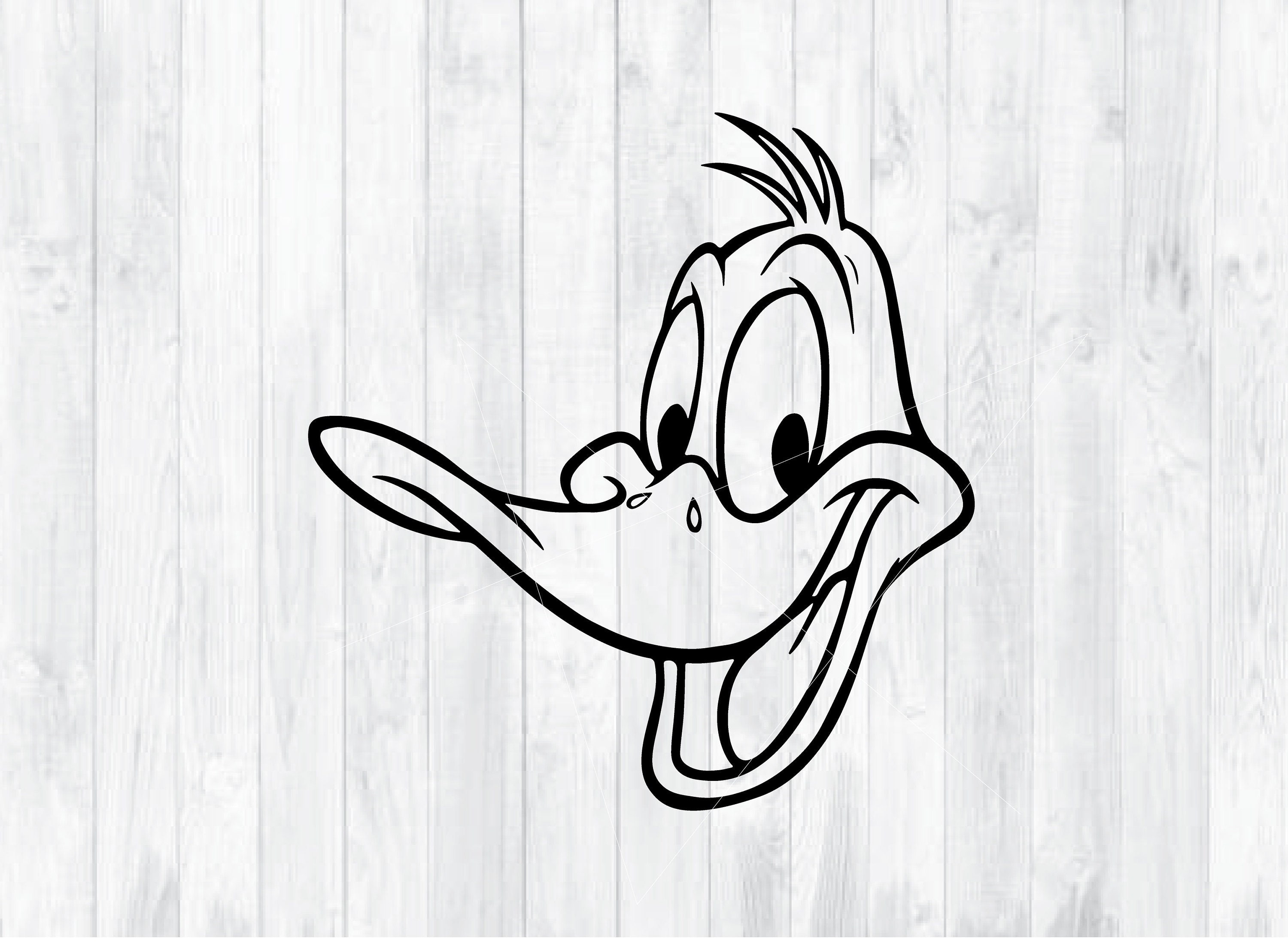 Daffy Duck SVG Duck Svg Daffy Duck Cricut Daffy Duck | Etsy