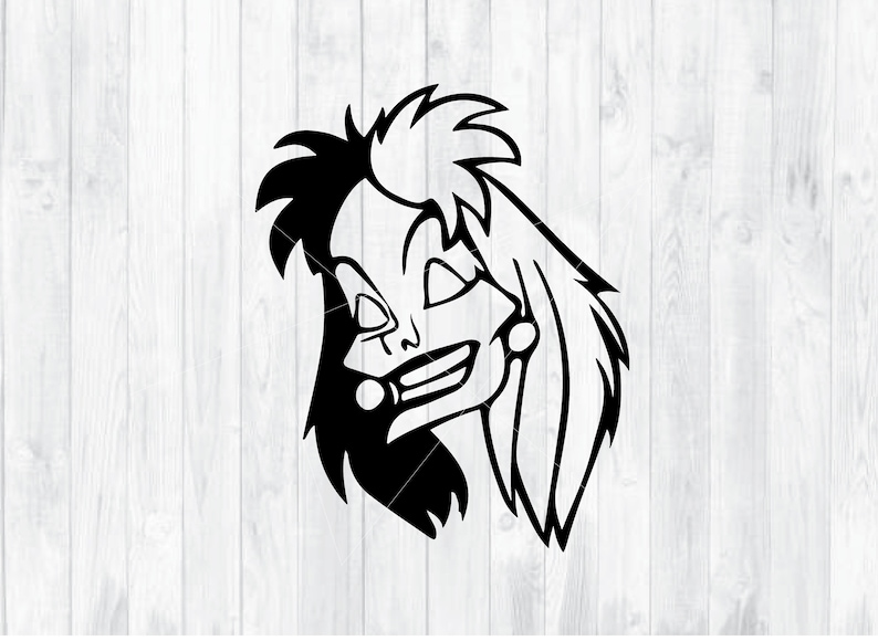 Free Free 244 Cruella Deville Cricut Disney Villains Svg SVG PNG EPS DXF File