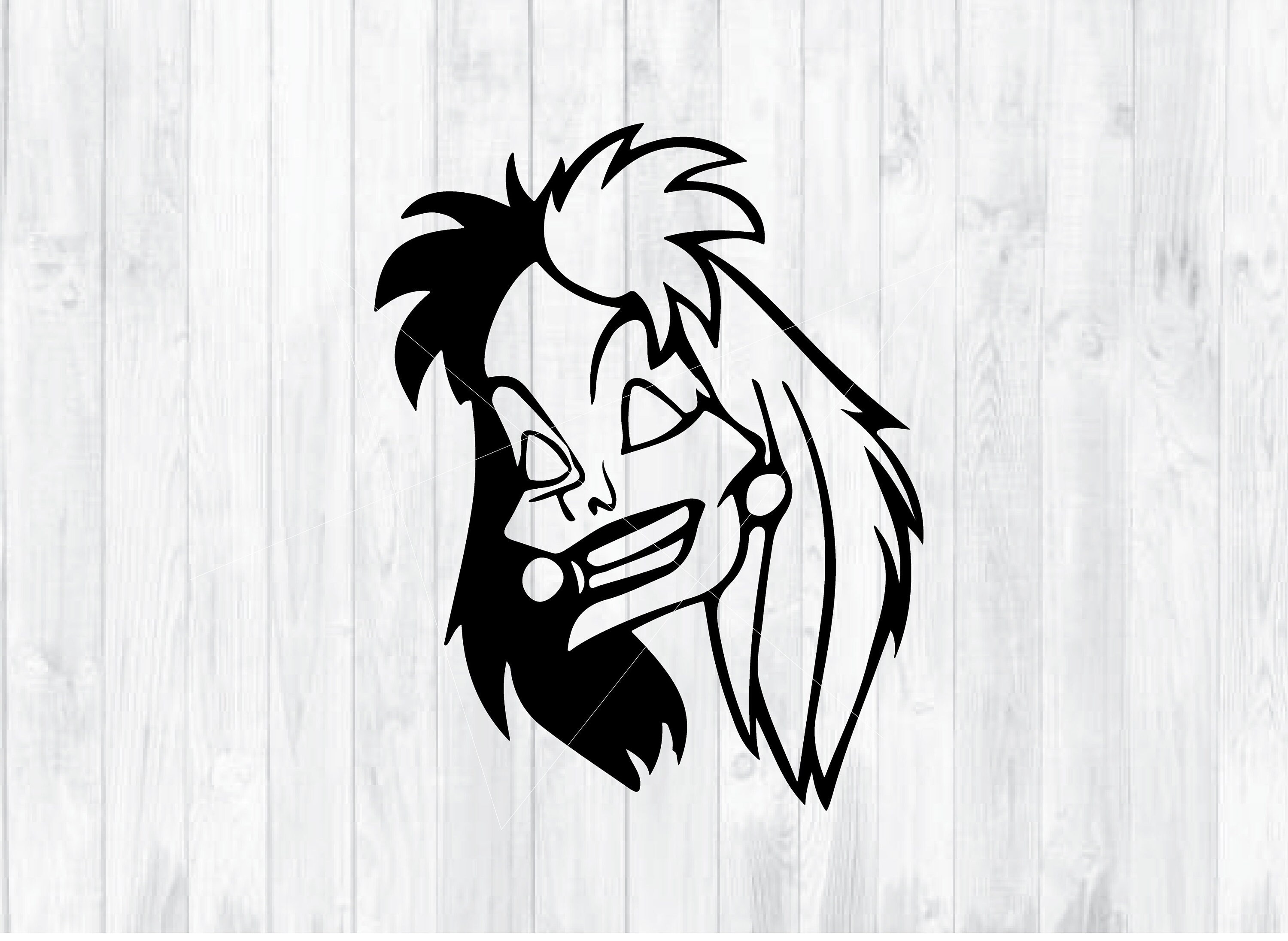 Free Free 341 Cruella Deville Cricut Disney Villains Svg SVG PNG EPS DXF File