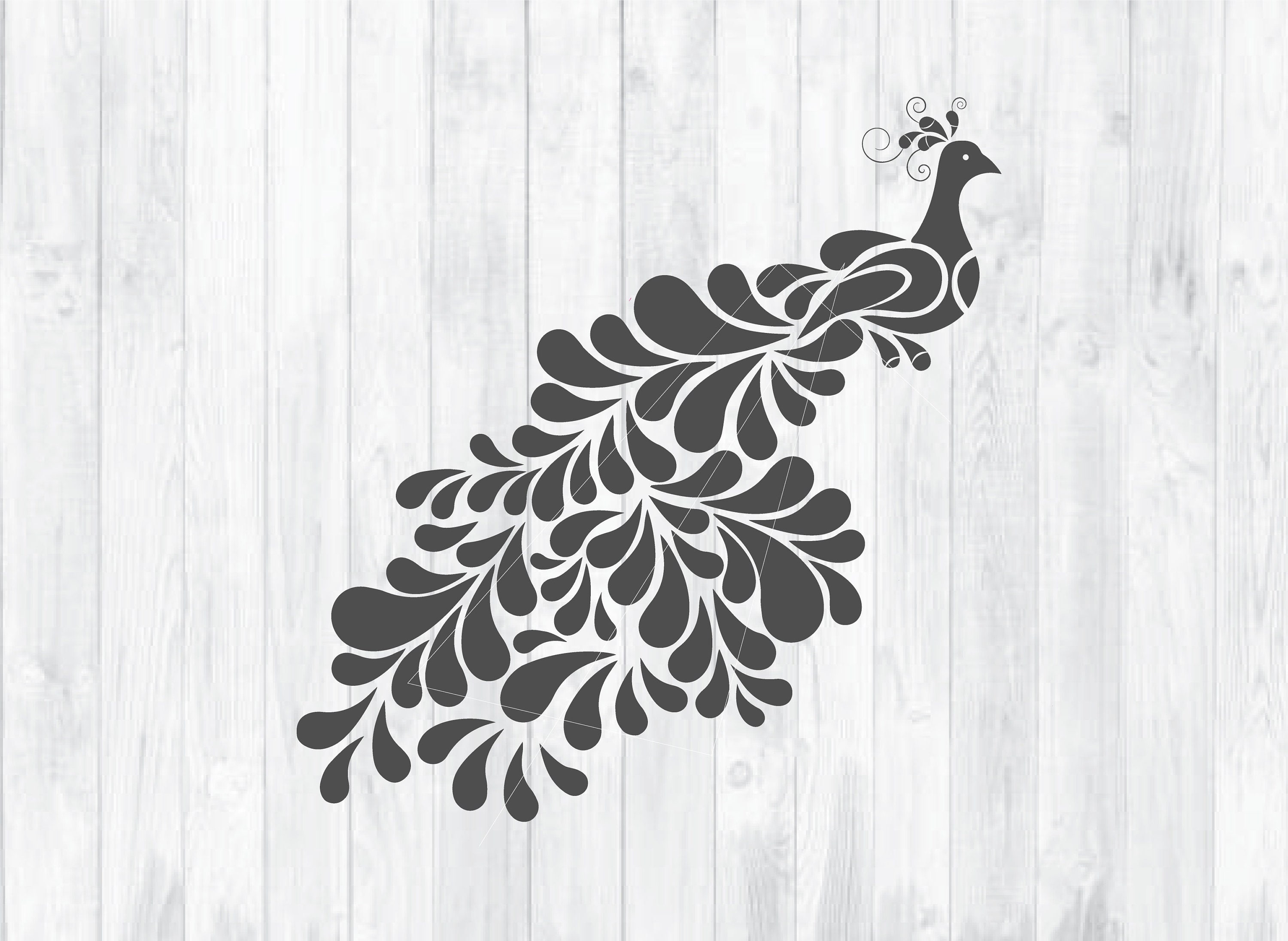 Peacock SVG Peacock Decor INSTANT DOWNLOAD Monogram Frames - Etsy