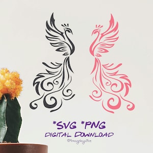 Phoenix SVG, Phoenix clipart, Phoenix car decal, Phoenix logo, distress SVG, Vinyl Decal Svg files for Cricut Phoenix dxf silhouette cameo.