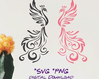 Phoenix SVG, Phoenix clipart, Phoenix car decal, Phoenix logo, distress SVG, Vinyl Decal Svg files for Cricut Phoenix dxf silhouette cameo.