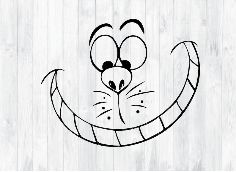 Free Free 337 Cheshire Cat Face Svg Free SVG PNG EPS DXF File