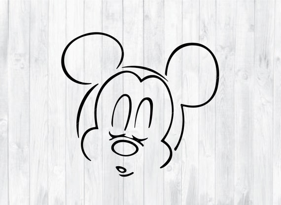 Download Sleeping Mickey Mouse Svg Mickey Mouse Cricut Mickey Etsy