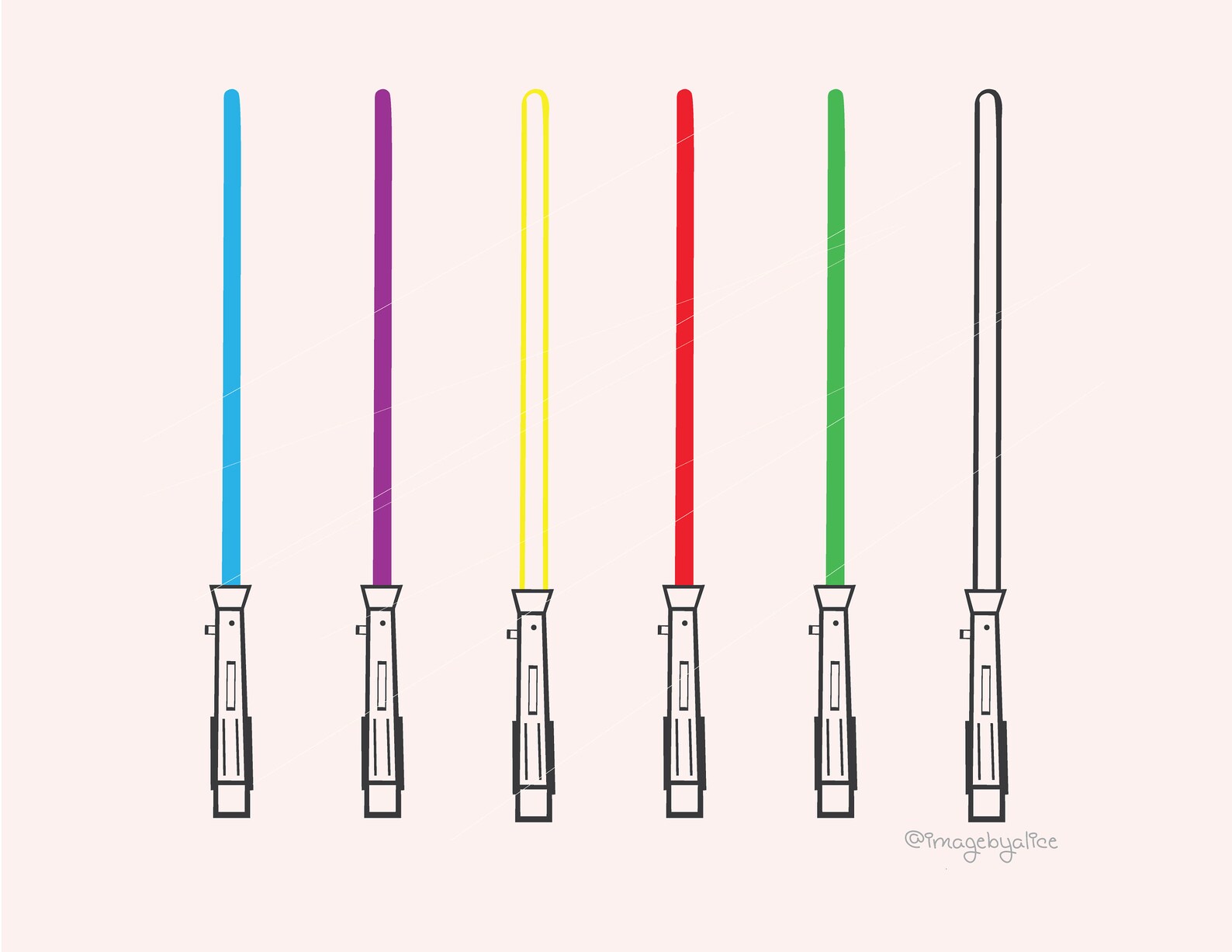 Lightsaber Svg Lightsaber Cricut Lightsaber Sticker Etsy