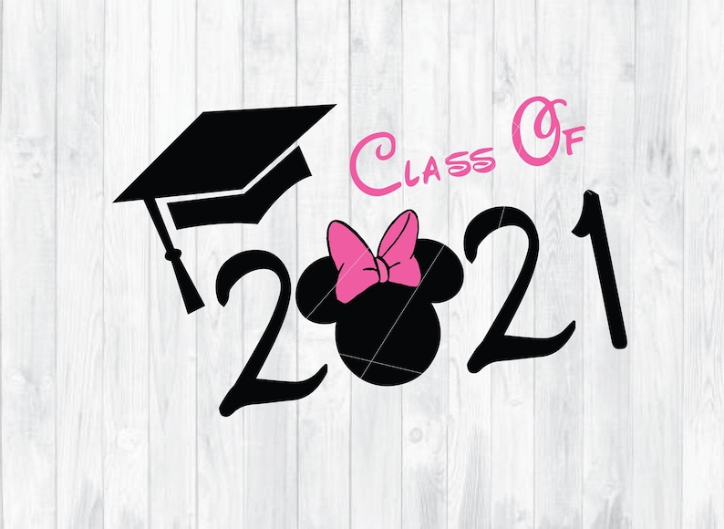 Download Class of 2021 SVG DXF Graduation SVg Disney Svg Minnie | Etsy