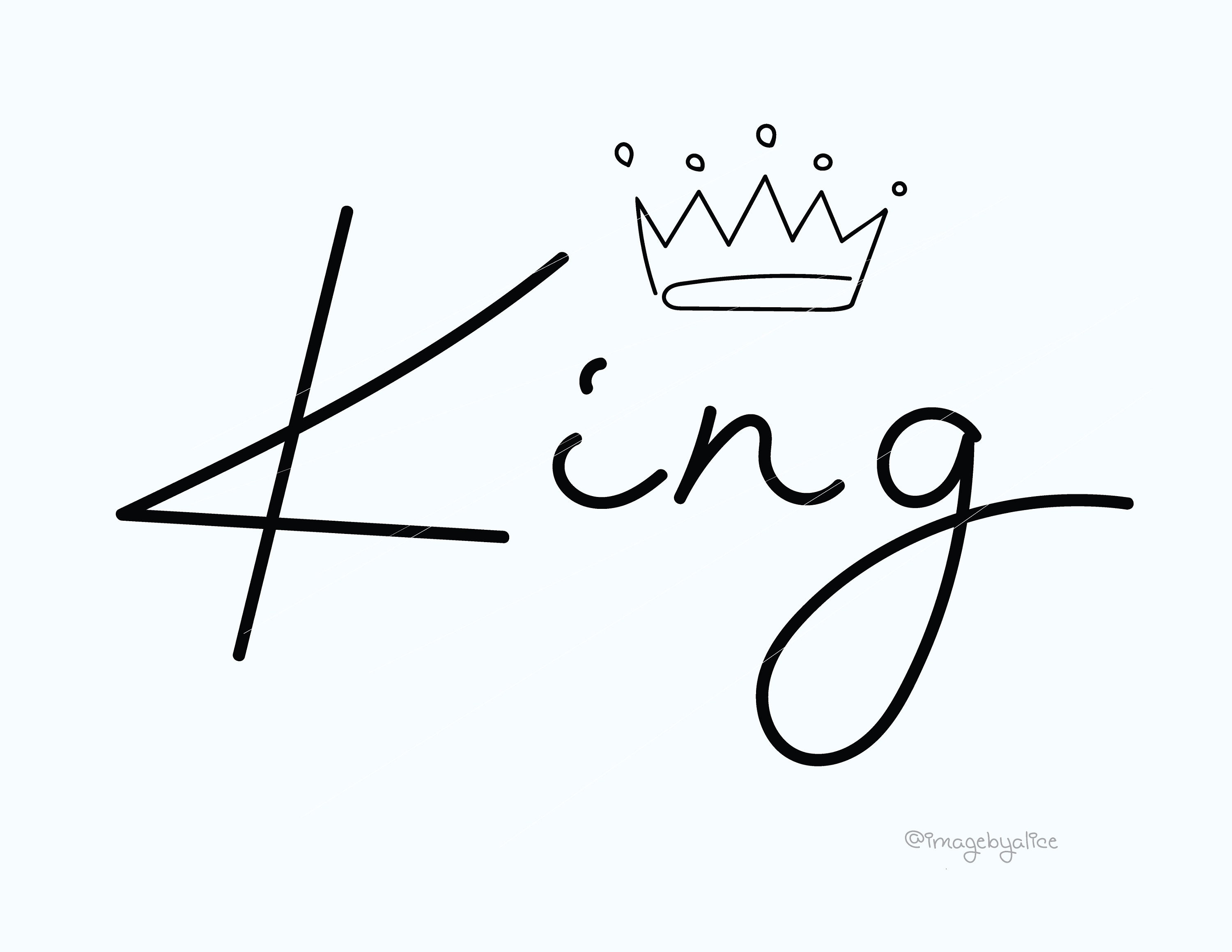 King Svg King Decal King Clipart King Cricut King Sticker Etsy UK