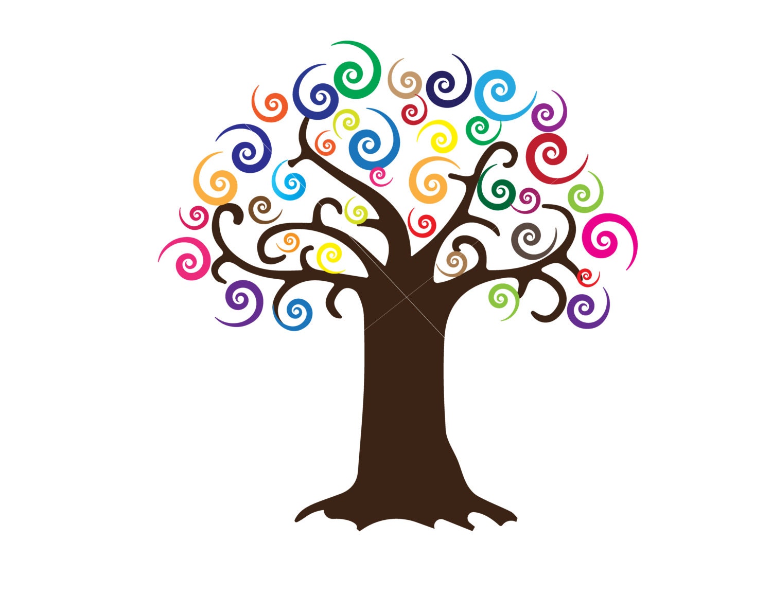 Tree SVG Tree Sticker Tree Clipart Tree Vinyl Decal Svg - Etsy Canada
