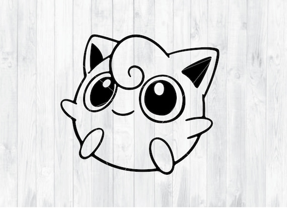 Download Jigglypuff Svg Jigglypuff Cricut Pokemon Svg Jigglypuff Etsy