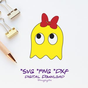 Pac Man Svg, Pac Man Dxf, Pac Man Clipart, Pac Man Distress Svg, Pac Man Sticker, Silhouette Cameo, Svg file for Cricut.