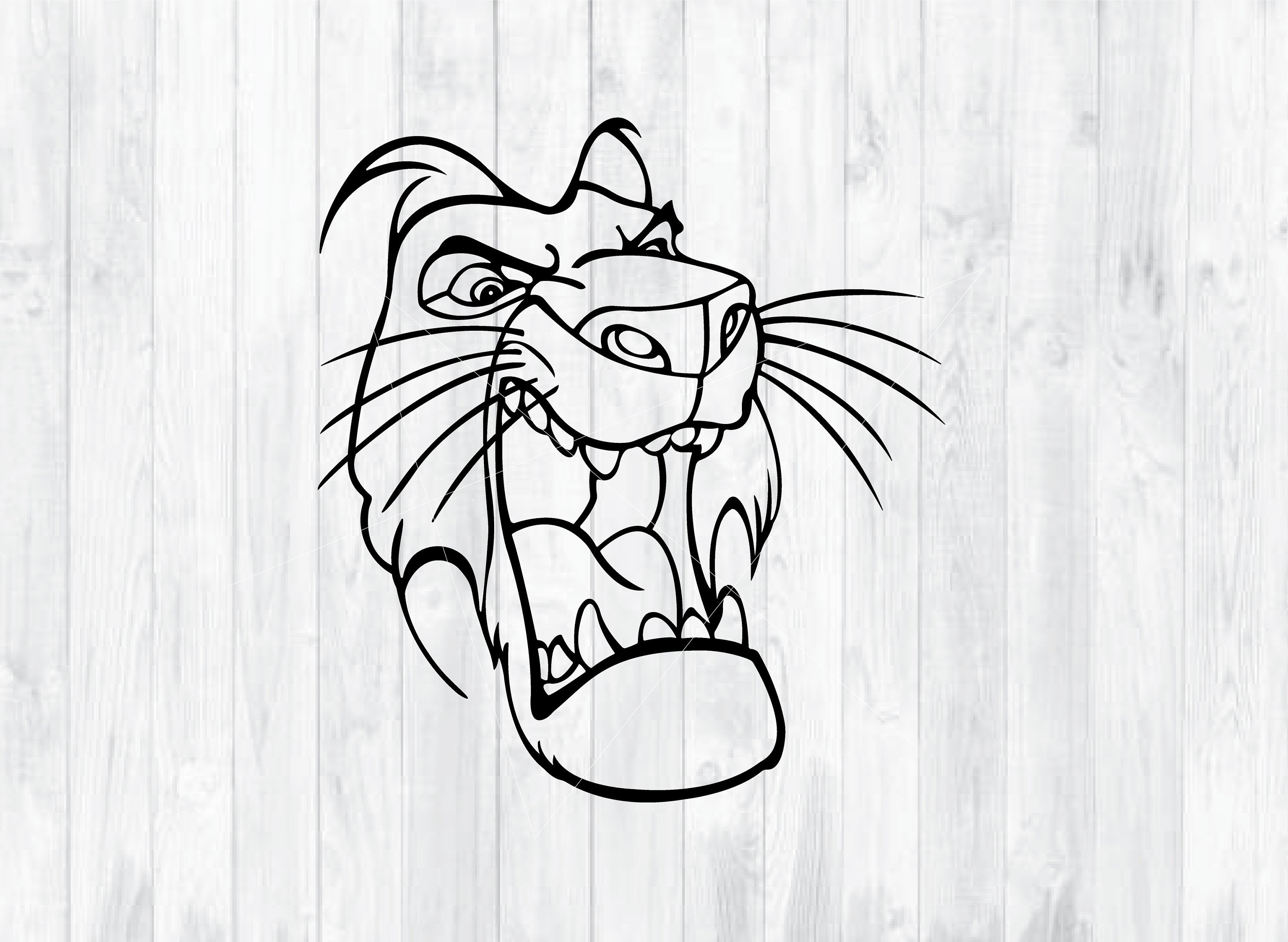 Lion King SVG Mufasa SVG Cutting Files Mufasa Cricut | Etsy