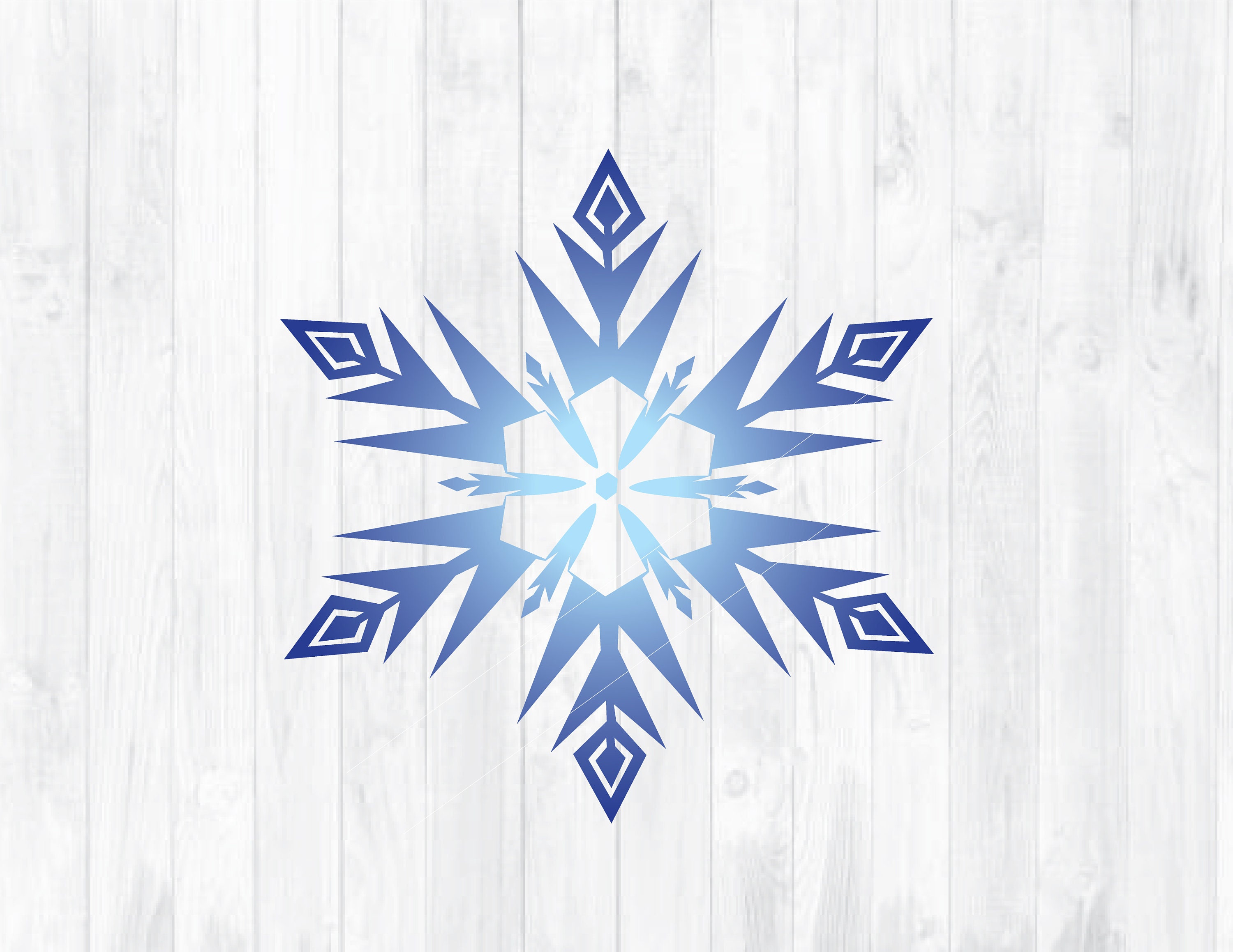 Disney Snowflake SVG