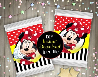Minnie Mouse Mini Chip o Bolsa de golosinas