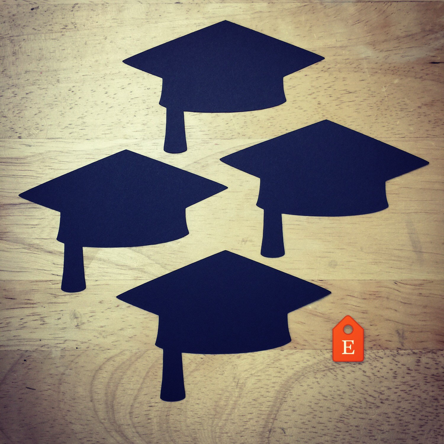 Graduation Cap Cut Outs Various Sizes and Colors Available Etsy