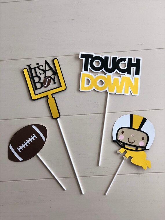 Football Centerpiece Sticks Football Baby Shower Football