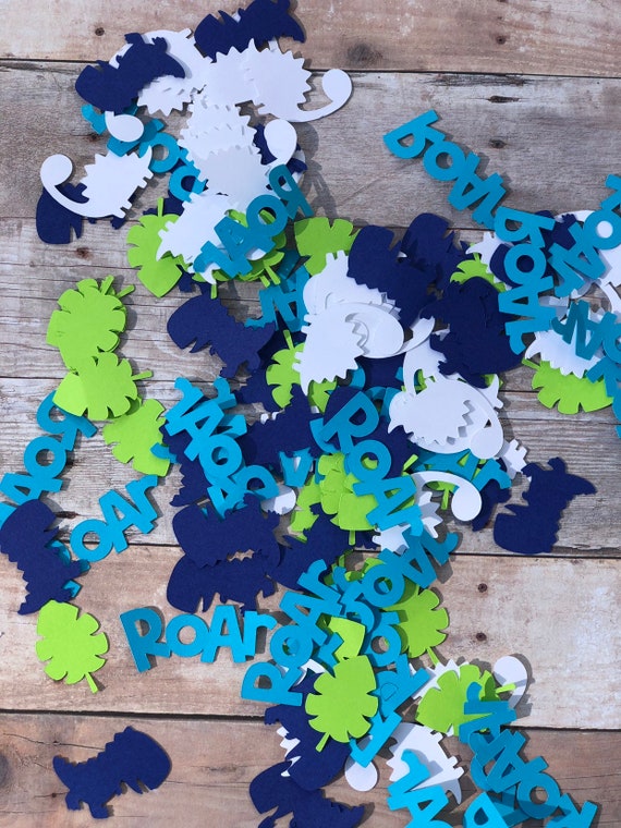 Dinosaur Confetti; Dinosaur Table Decor; Dinosaur Party Decorations; Dino Party; Dinosaur Birthday; Table Confetti; Dinosaur cutouts Il_570xn