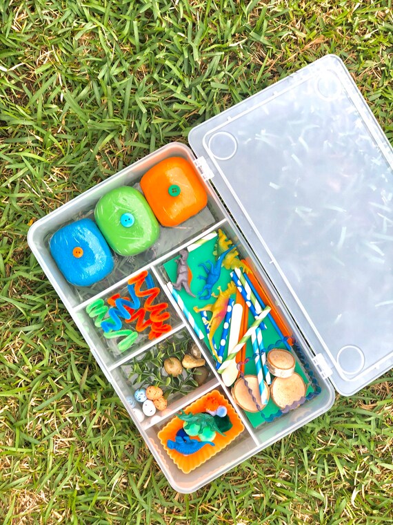 dinosaur play dough kit