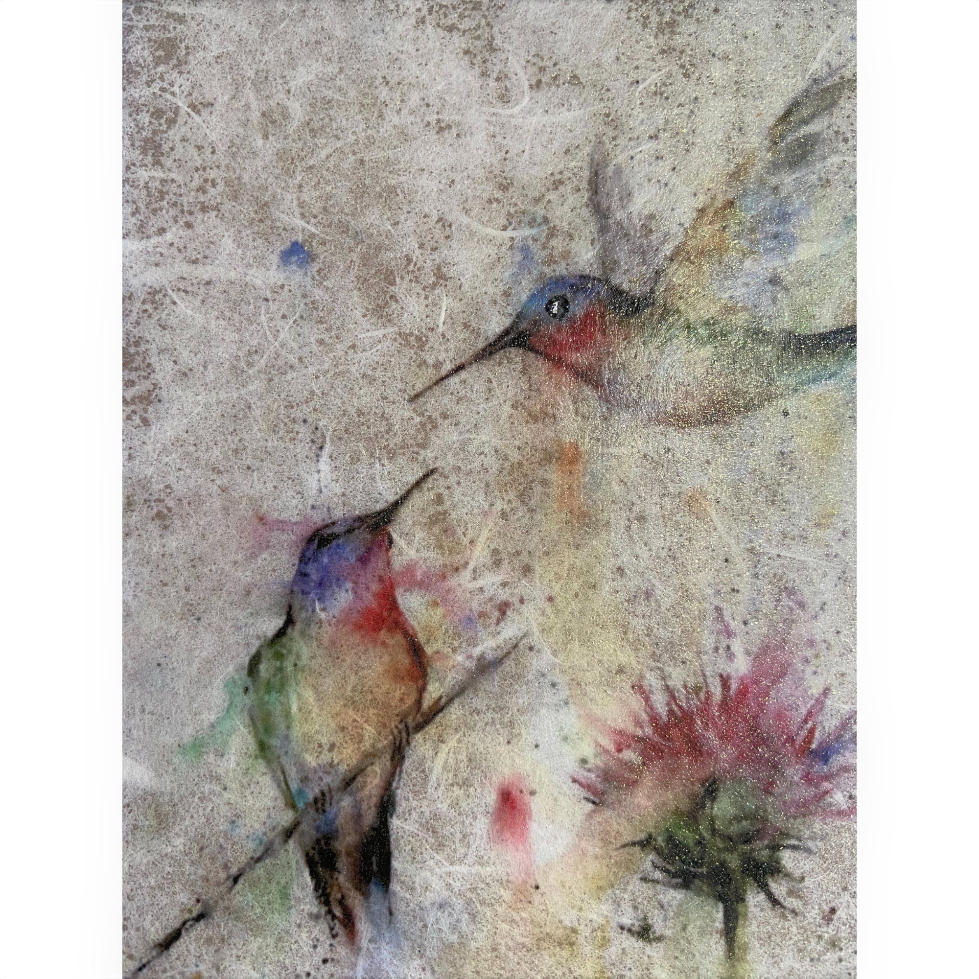 Hummingbird Framed Art Hummingbird Decor Hummingbird Gifts Etsy UK