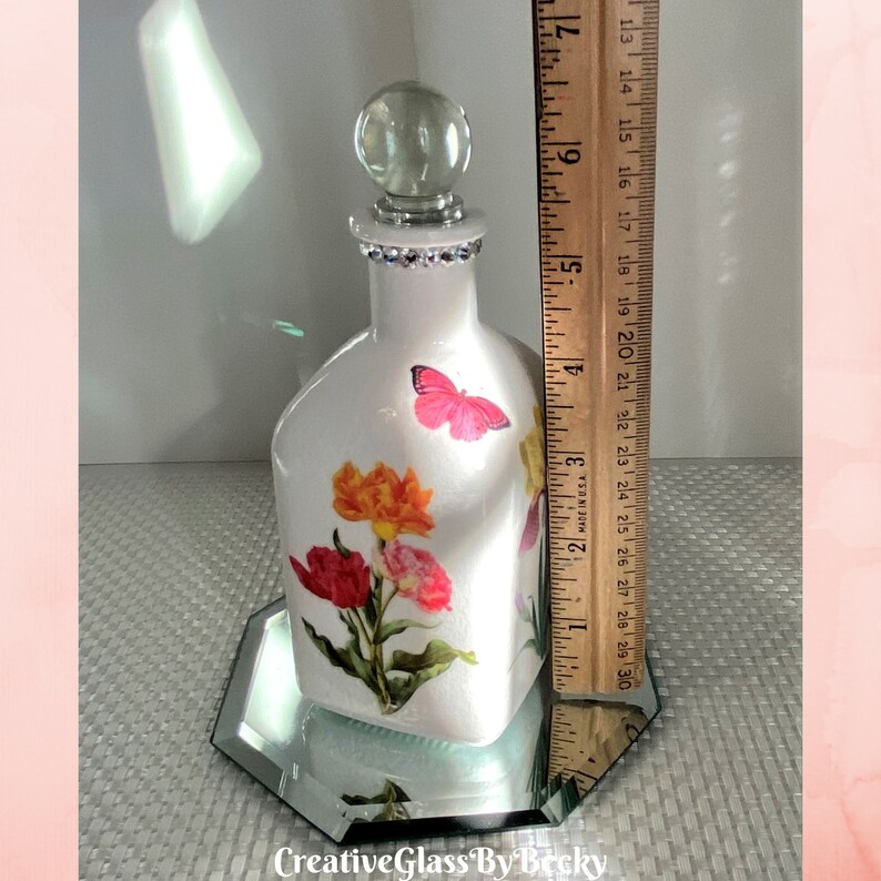 Flower Bottle Flower Gifts for Mom Iris Flower Gifts Tulip Etsy