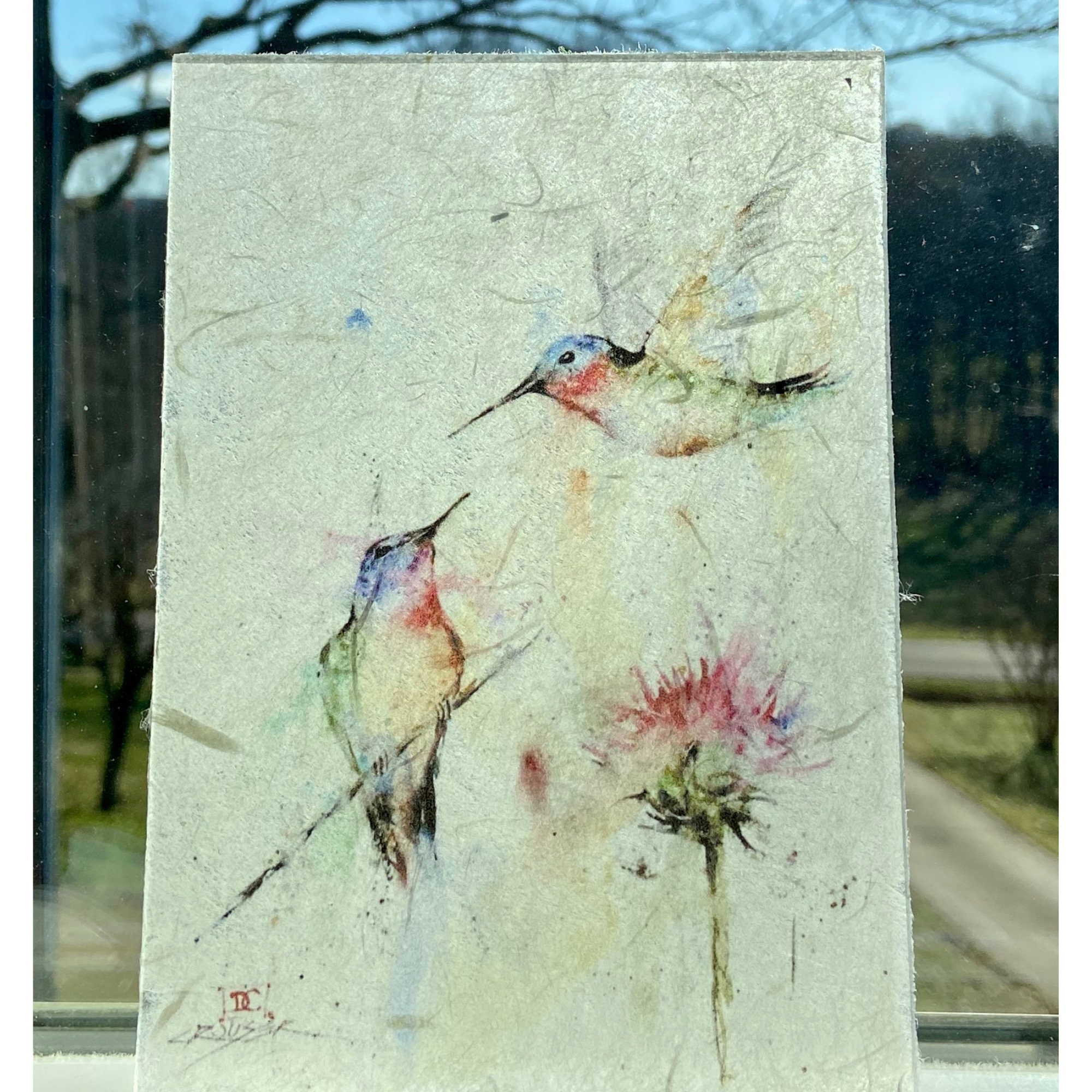 Hummingbird Framed Art Hummingbird Decor Hummingbird Gifts Etsy UK