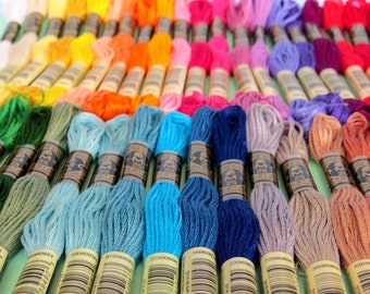 DMC Embroidery threads, stranded thread, embroidery floss, stranded floss, cotton thread
