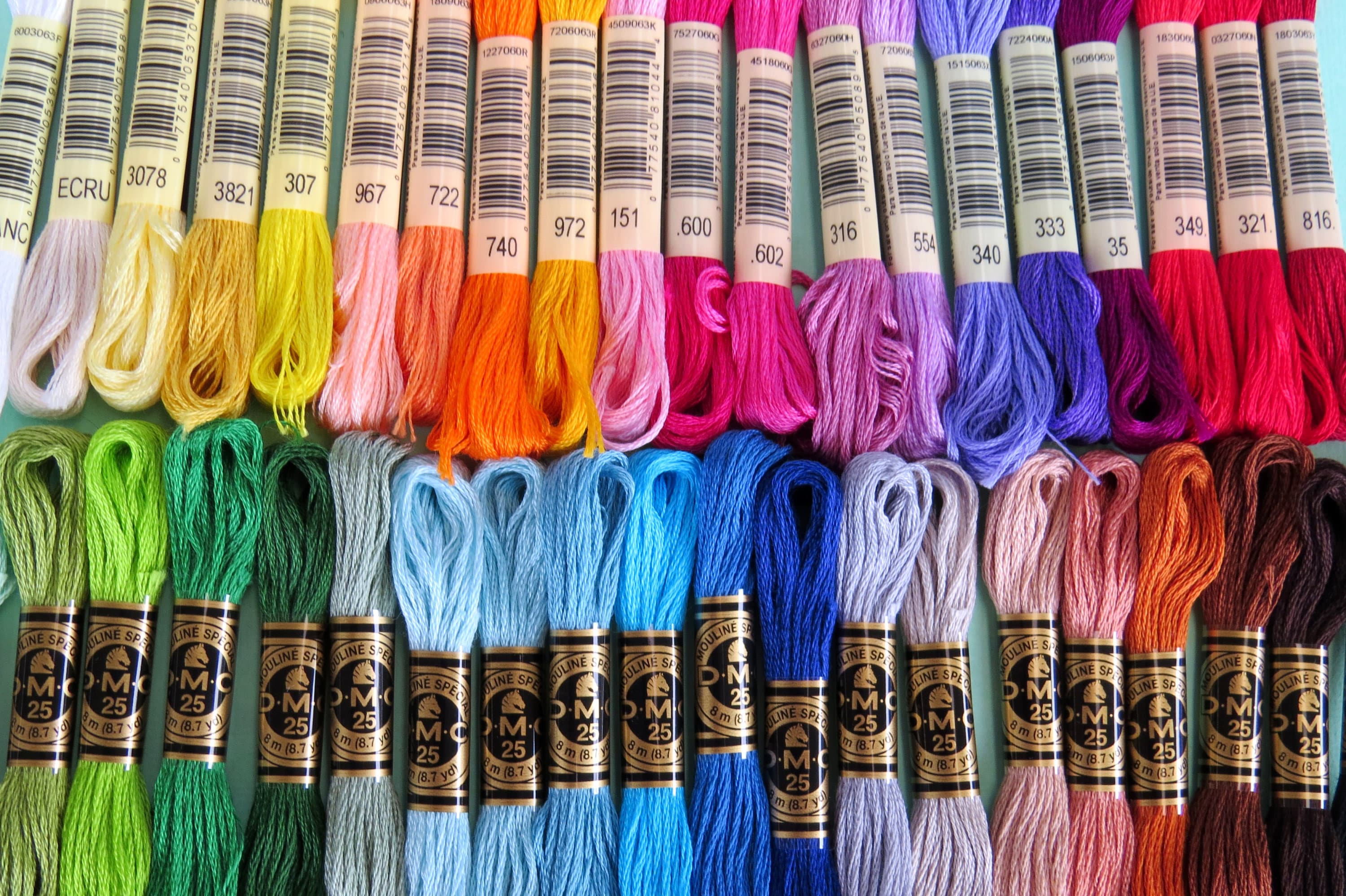 DMC Embroidery Threads Stranded Thread Embroidery Floss Etsy Australia