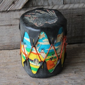 Indian Tom Tom Drum Etsy