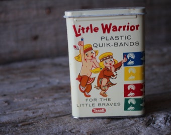 Vintage Ouch Band Aid Iron On Patch Unused Pink Band Aid
