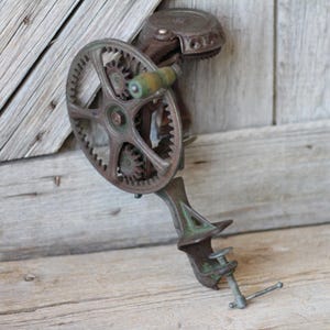 ビンテージ アップルピーラー　アンティーク雑貨 Antique Apple Peeler - Etsy
