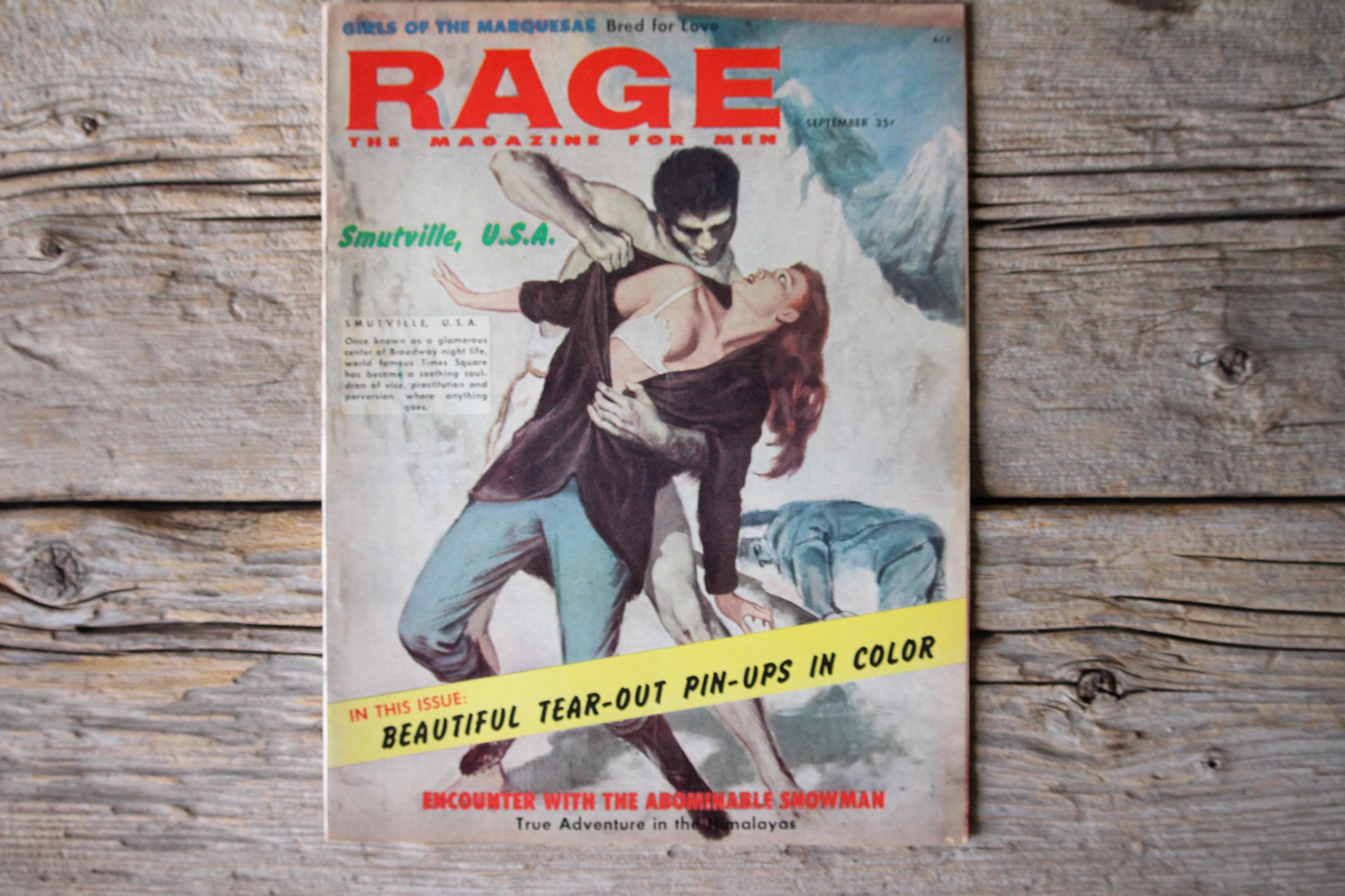 Mens Adventure Magazine Pulp - Etsy