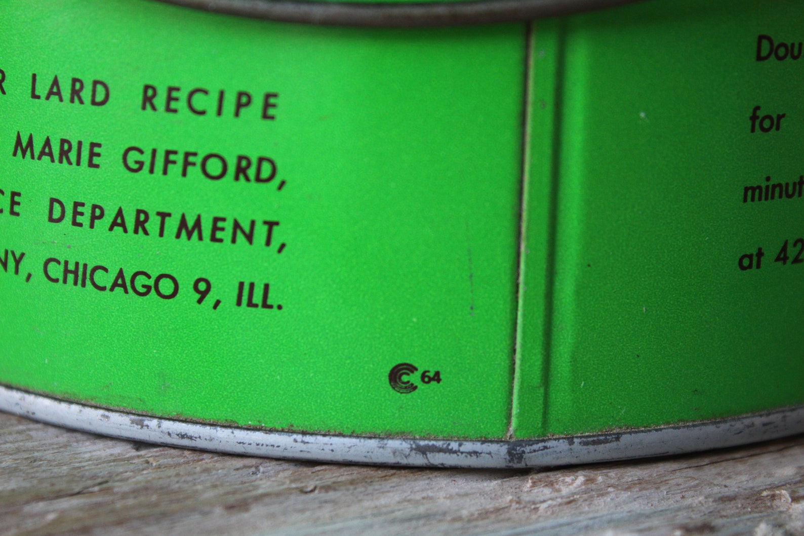 Armour Star Brand Pure Lard 4 Lb Tin With Lid and Wire Bail Etsy