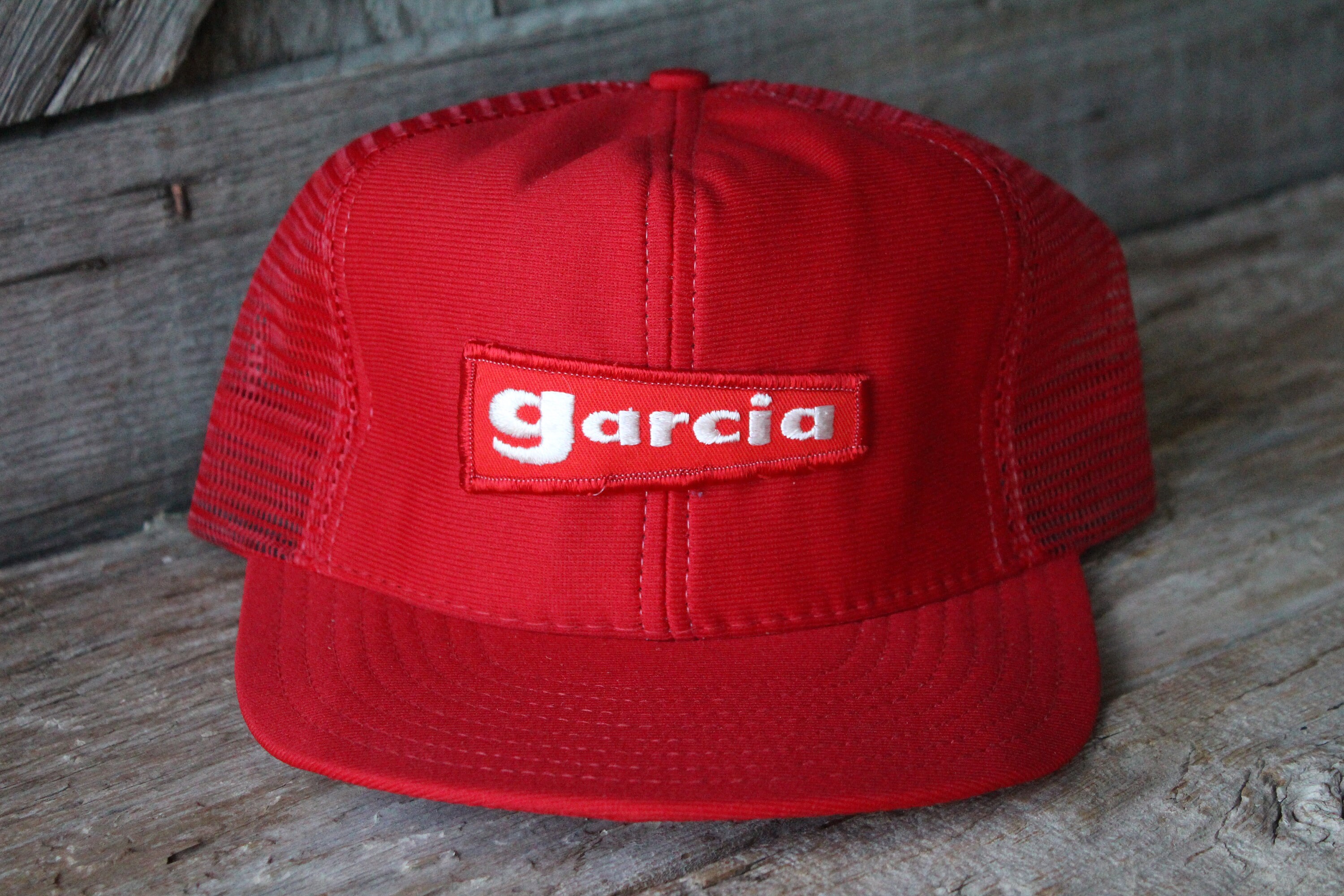 Vintage Abu Garcia Fishing Reels Advertising Mesh Snapback Trucker Hat New  Old Stock Made in USA 