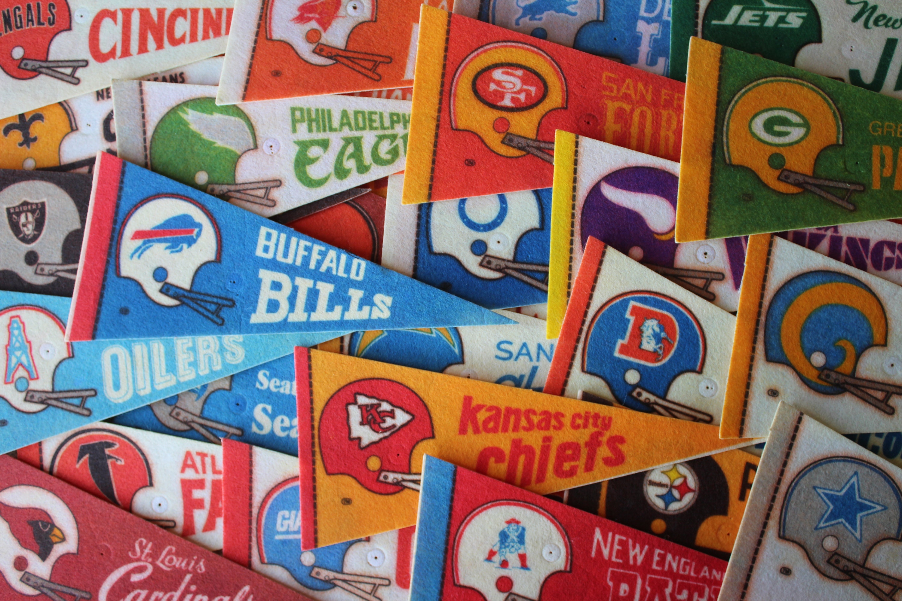 Nfl Pennant - Etsy Nfl Pennant - Etsy