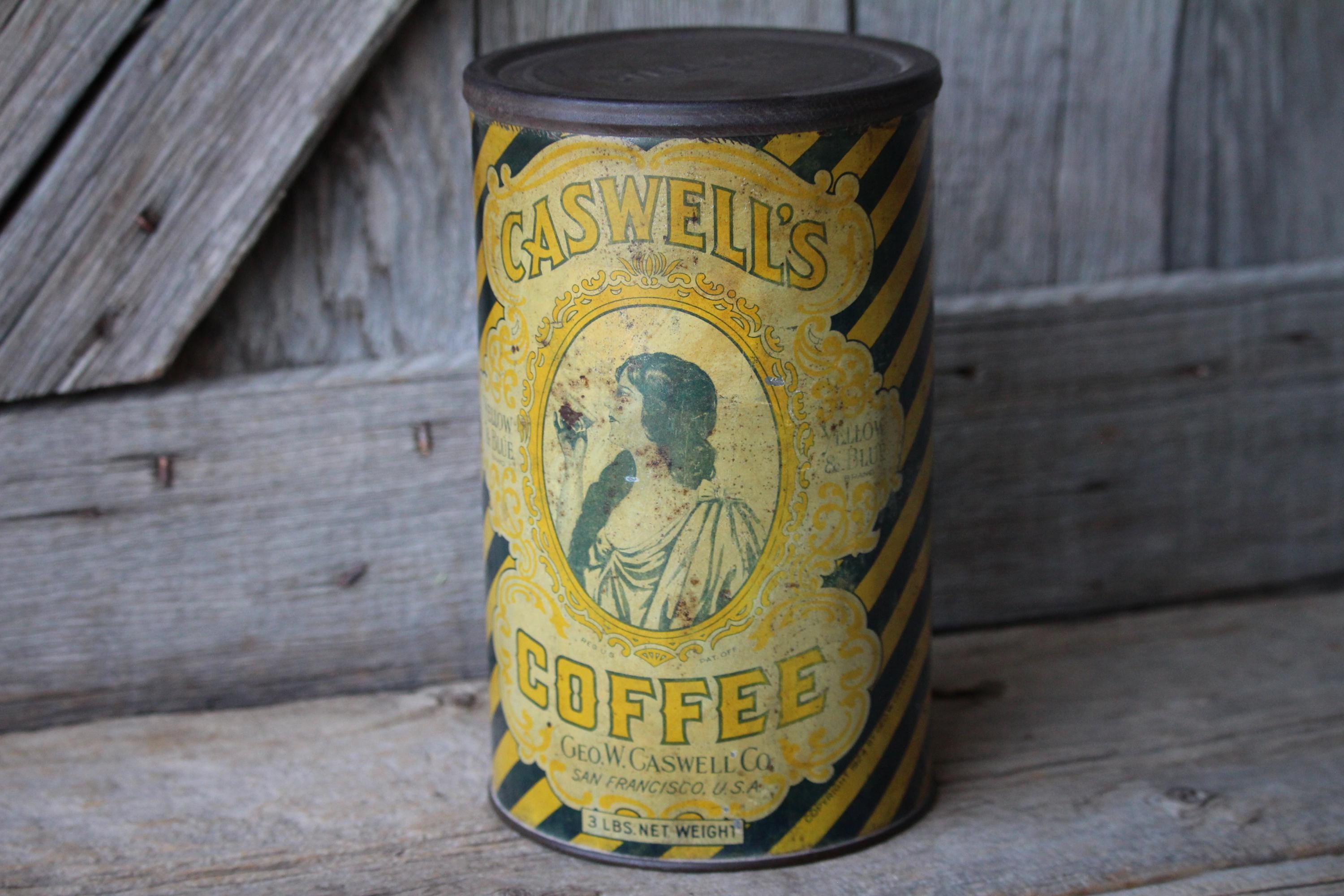Collectible Coffee Tins - Etsy