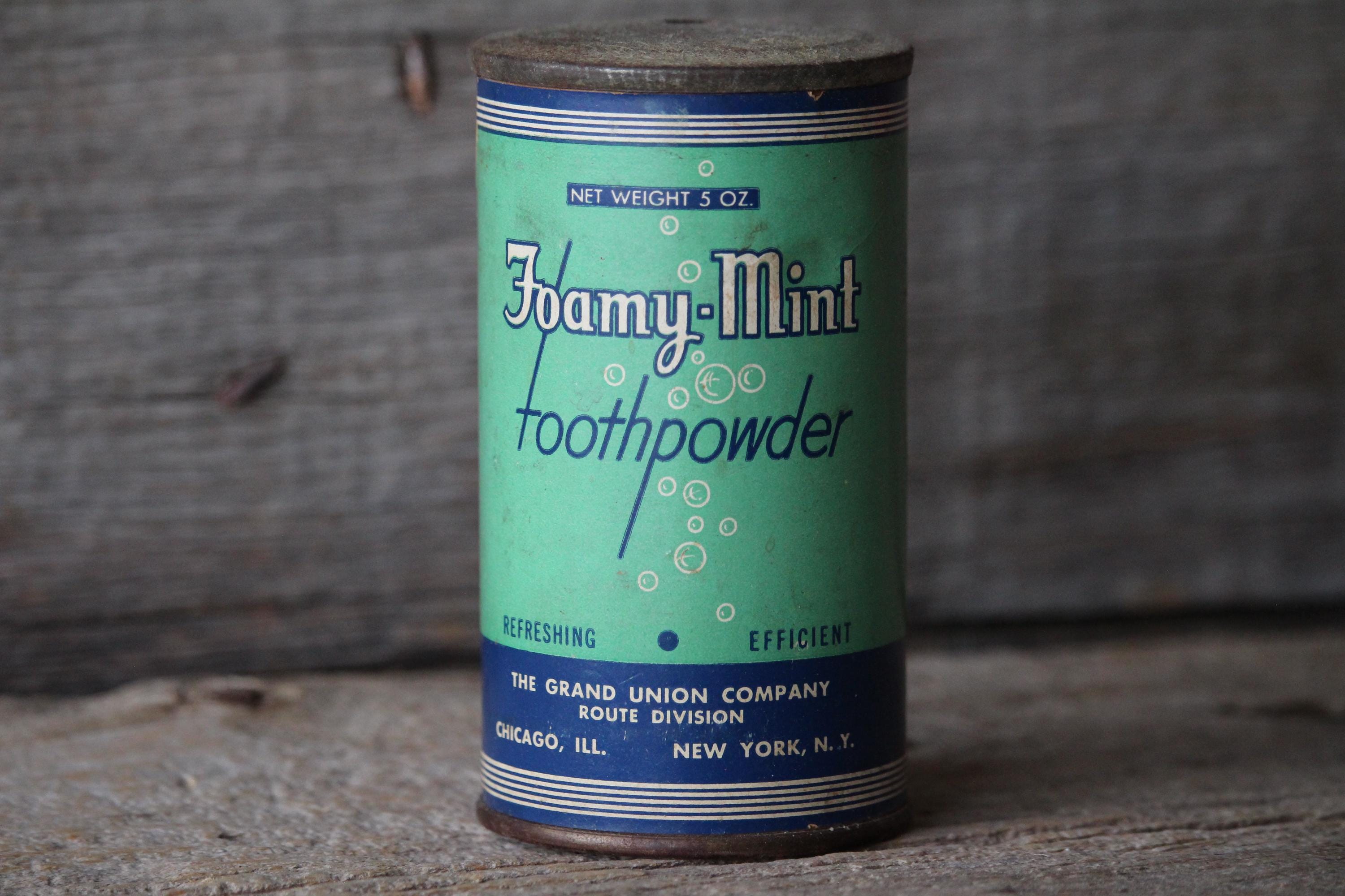 Antique Tooth Powder - Etsy