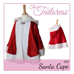 santa cape costume