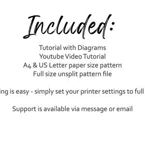 Cat clothes sewing pattern. Included with this pattern: tutorial with diagrams, YouTube video tutorial, a4 and letter sized pattern files, printing is easy, simply set your printer settings to full scale. Support is available via message or email