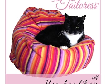 bean bolsa chair pattern simplicity