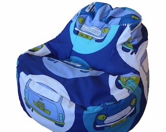 Beanbag Chair Sewing Pattern PDF – 5 Sizes Floor Cushion Pattern