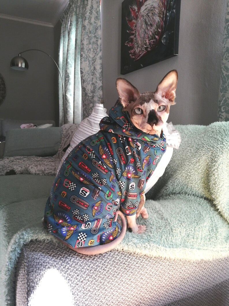 Cleopatra Pyjama PDF Sewing Pattern for Sphynx Cats / Hairless Etsy