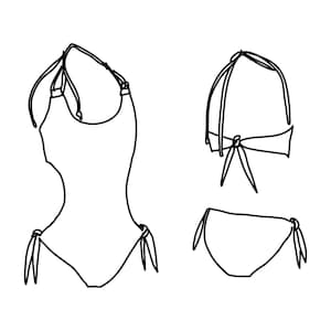 Monokini PDF Sewing Pattern
