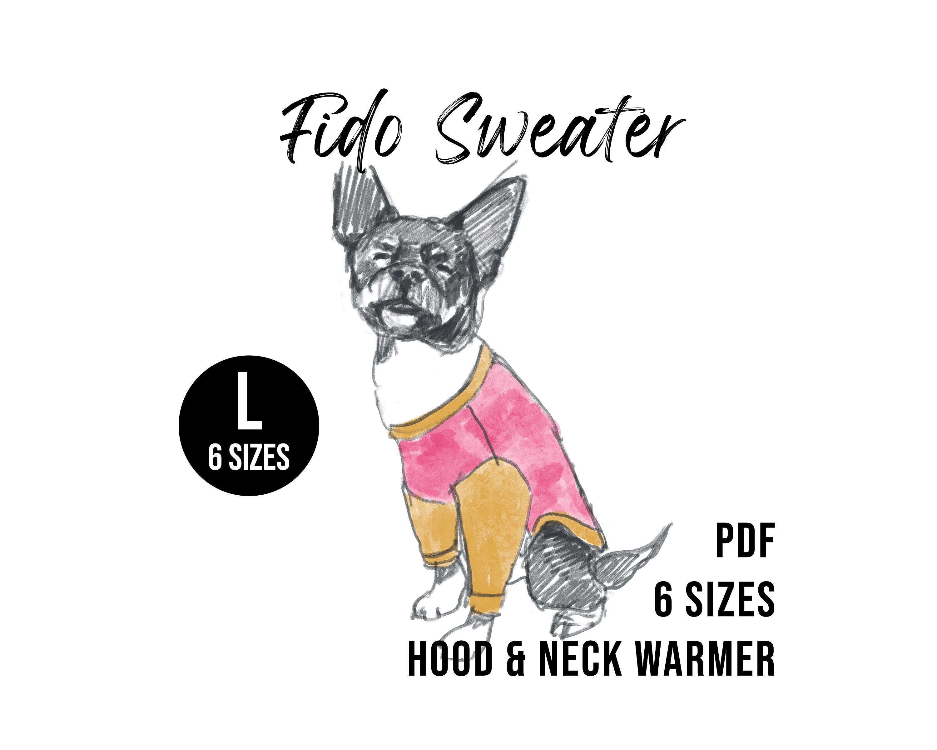 Fido fleece size chart 2025