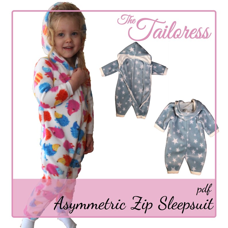 Asymmetric Adaptive Clothing Romper PDF Sewing Pattern 914 Etsy