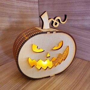 3D Jack O&#39; Lantern 3mm (Digital File)