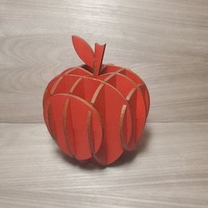 3mm Wooden Apple Puzzle (Digital File)